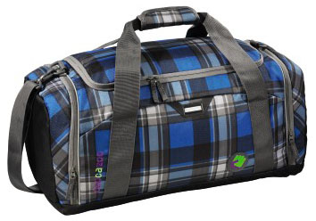 Сумка спортивная Coocazoo SporterPorter Large Scottish Check синий/черный 00124802 29x59x30см